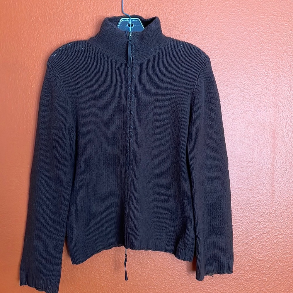 Cotton cardigan sweater